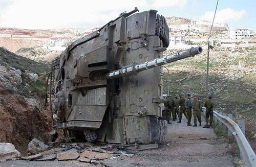 El enemigo israelí publica un mapa de objetivos en Líbano